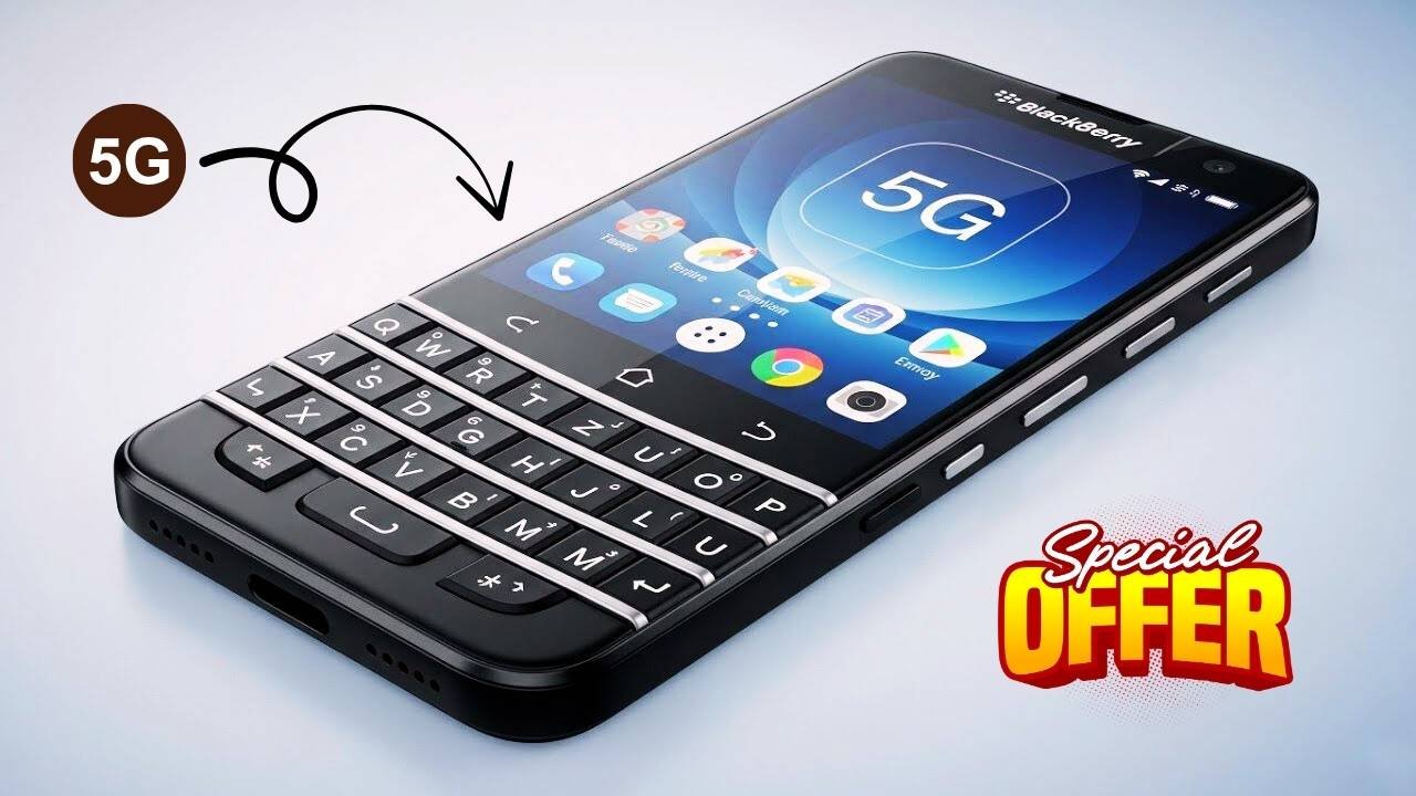 BlackBerry Bold 5G Returns in 2025 with 4.7-Inch AMOLED Display and Iconic Design Reimagined