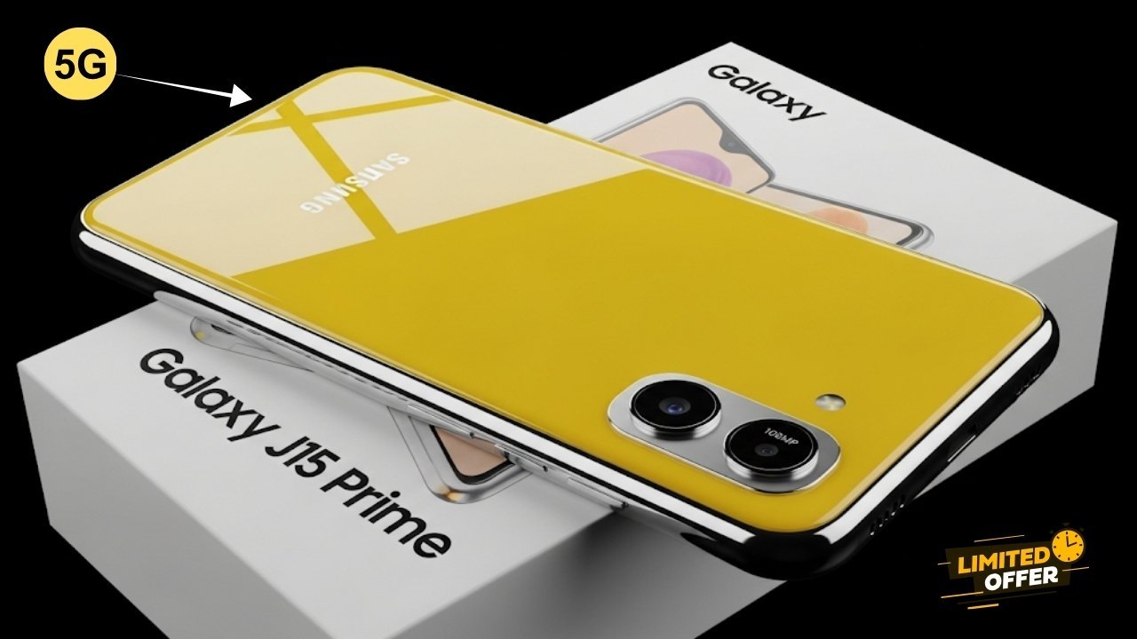 Samsung J15 Prime 5G Launched with 256GB Storage, Super AMOLED Display and Sleek Premium Design
